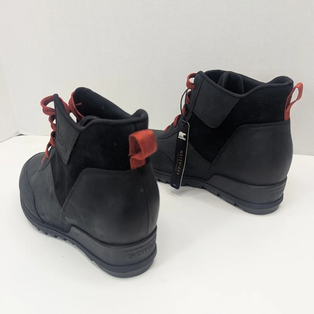 SOREL Evie Sport Lace Bootie NWT Sz 8 - Picture 6 of 14